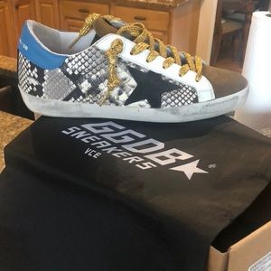 Golden Goose Superstar Rock Snake/Black Star